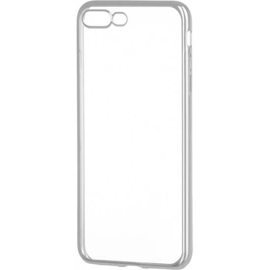 Κάλυμμα θήκης Hurtel Gel Metalic Slim iPhone 8 Plus / 7 Plus ασημί