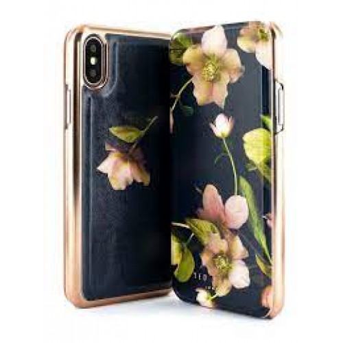 Ted Baker Folio Book Δερματίνης Elderflower (iPhone Xs Max)