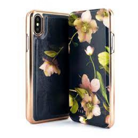 Ted Baker Folio Book Δερματίνης Elderflower (iPhone Xs Max)