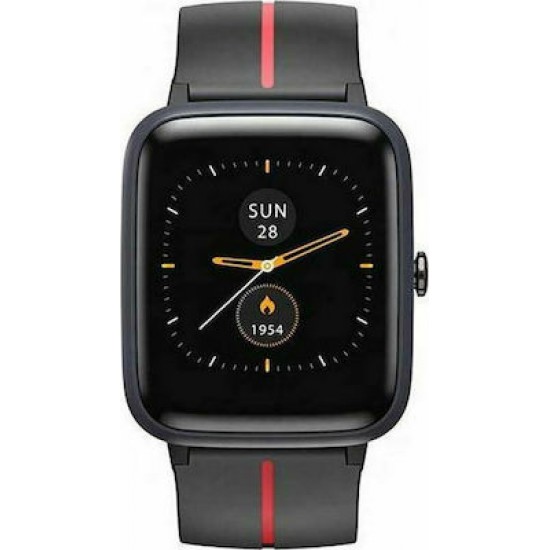 Havit M9002G Αδιάβροχο Smartwatch με Παλμογράφο (Μαύρο)