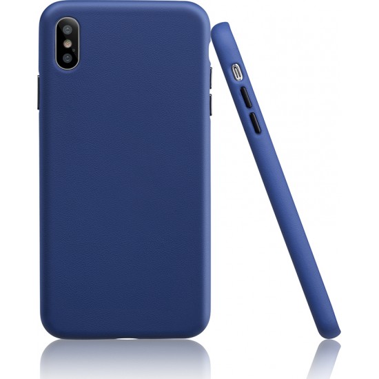 Θήκη Σιλικόνης iPhone XS Max - Soft Flexible Rubber Protective Cover - Μπλε