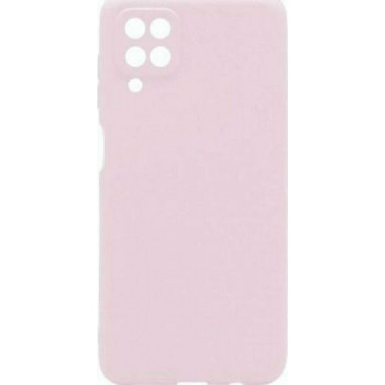 Θήκη Soft TPU Samsung Galaxy A12 Ανοιχτο Ροζ 