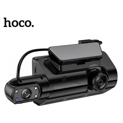 HOCO DI07 MAX Dual Camera Night Vision Wifi Dash Cam Recorder