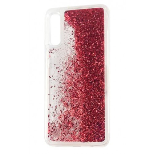 Κόκκινη θήκη υγρής σιλικόνης Samsung A70