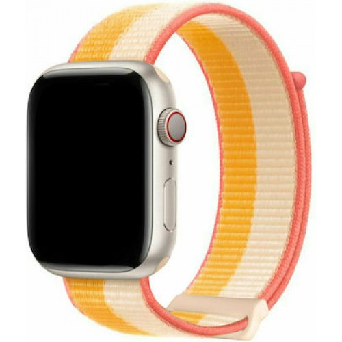 Dux Ducis Sport Λουράκι Υφασμάτινο Bangle White (Apple Watch 42/44/45mm)