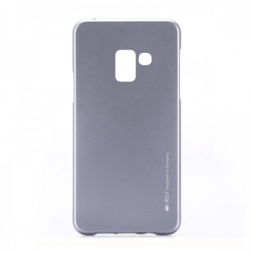 Θήκη i Jelly Metal Back Cover για Samsung Galaxy A5 2018/A8 2018 (Γκρι)