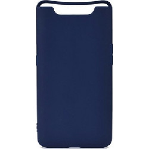 Πίσω Θήκη Σιλικόνης Σκουρο Μπλε (Galaxy A80)