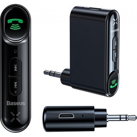 Baseus Bluetooth Αυτοκινήτου για το Ηχοσύστημα (με USB θύρα Φόρτισης / Audio Receiver / AUX)