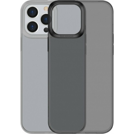 Baseus Simple Back Cover Σιλικόνης Μαύρο (iPhone 13 Pro Max)