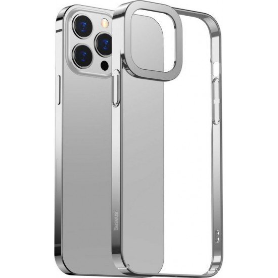 Baseus Glitter Back Cover Μεταλλική / Πλαστικό Ασημί (iPhone 13 Pro)