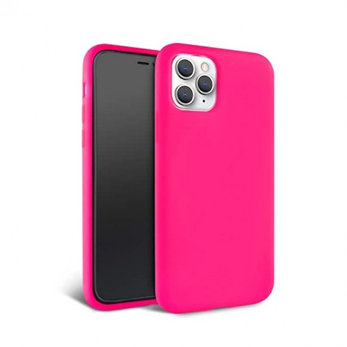 Silicone Case for iPhone 11 Pro Max - Ροζ