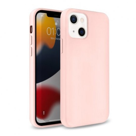 Silicone Case for iPhone 11 Pro Max - Ανοιχτό ροζ