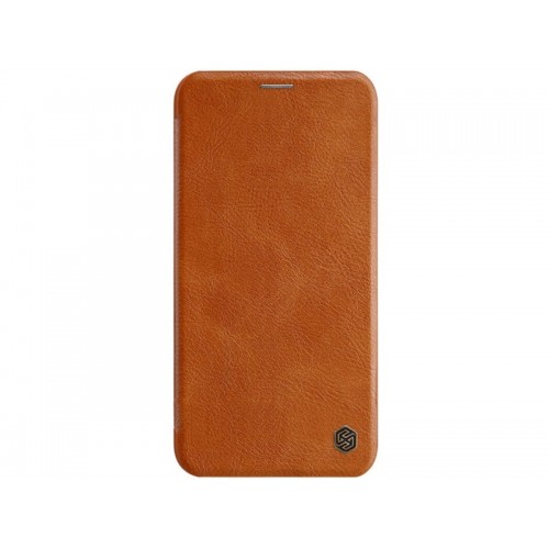 Nillkin iPhone 11 Qin Leather Flip Book Case Θήκη Βιβλίο - Brown