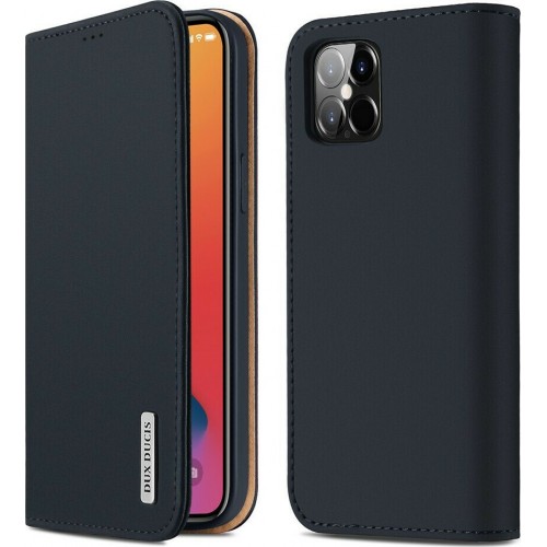 Dux Ducis Wish Wallet Δερμάτινο Μαυρο (iPhone 12 Pro Max)