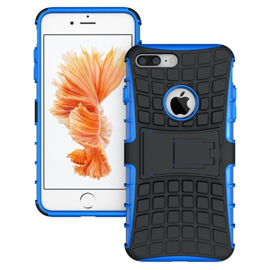Θήκη θωρακισμένης Apolis Kickstand iPhone SE 2020 7 8 Blue