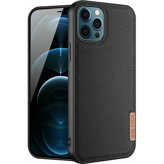 Dux Ducis Fino Series Back Cover Σιλικόνης Μαύρο (iPhone 12 Pro Max)