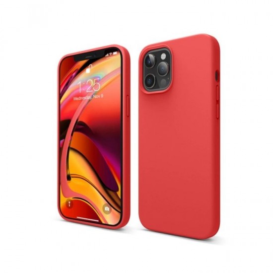 Obastyle Θήκη Σιλικόνης Red (iPhone 12 Pro Max)
