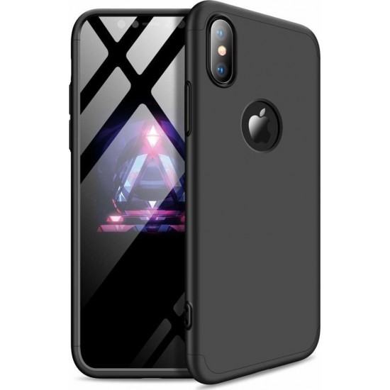 360 Full Cover Hole Μαύρο (iPhone XS Max)
