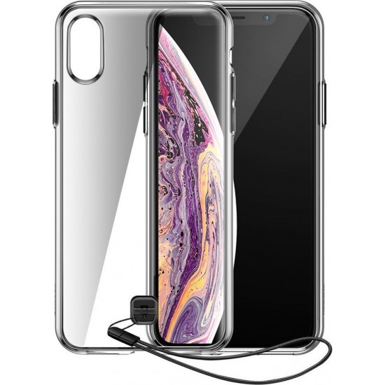 Baseus Back Cover με Λουράκι Διάφανο (iPhone XS Max)