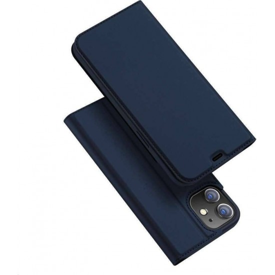 Dux Ducis Skin Pro Θήκη πορτοφόλι Δερματίνης Navy Μπλε (iPhone 11 Pro Max)