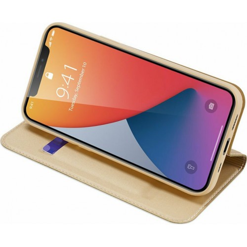Dux Ducis Skin Pro Book Δερματίνης Χρυσo (iPhone 11 Pro Max) Dux Ducis Skin Pro Book Δερματίνης Χρυσo (iPhone 11 Pro Max)
