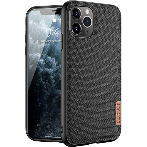 Dux Ducis Fino Back Cover Σιλικόνης / Υφασμάτινο Μαύρο (iPhone 11 Pro Max) Dux Ducis Fino Back Cover Σιλικόνης / Υφασμάτινο Μαύρο (iPhone 11 Pro Max)