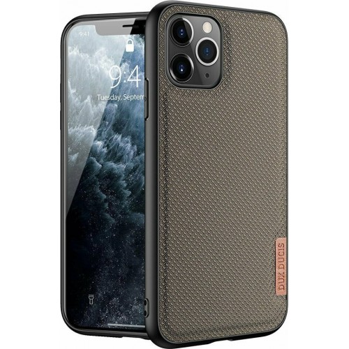 Dux Ducis Fino Back Cover Σιλικόνης / Υφασμάτινο Πράσινο (iPhone 11 Pro Max) Dux Ducis Fino Back Cover Σιλικόνης / Υφασμάτινο Πράσινο (iPhone 11 Pro Max)