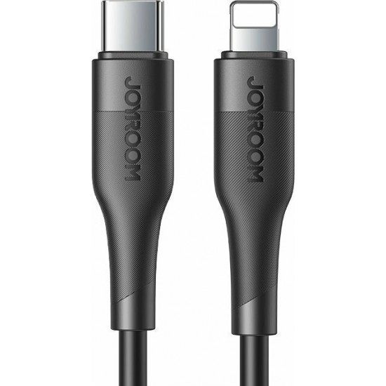 Joyroom USB 2.0 Cable USB-C male - Lightning Μαύρο 1.2m (S-1224M3)