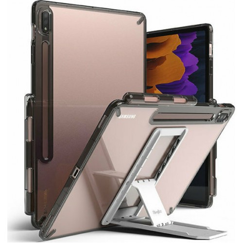 Ringke Fusion Combo Back Cover Stand / Υποδοχή Στυλό Smoke Black - Light Gray (Galaxy Tab S7+)