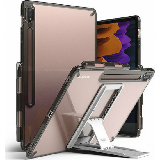 Ringke Fusion Combo Back Cover Stand / Υποδοχή Στυλό Smoke Black - Light Gray (Galaxy Tab S7+)
