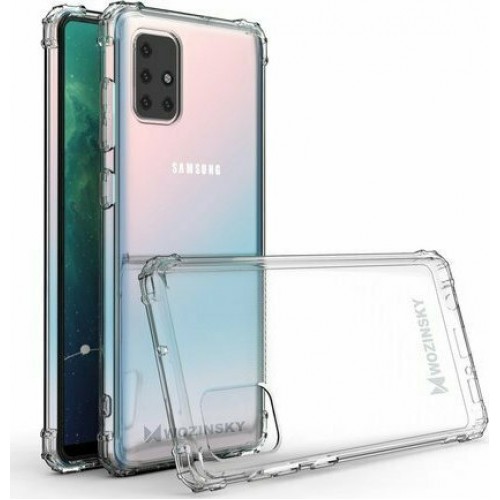 Wozinsky Anti Shock Back Cover Σιλικόνης Ανθεκτική Διάφανο (Galaxy A21s)