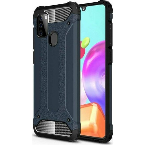 Hurtel Hybrid Armor Back Cover Πλαστικό Μπλε (Galaxy A21s) Hurtel Hybrid Armor Back Cover Πλαστικό Μπλε (Galaxy A21s)