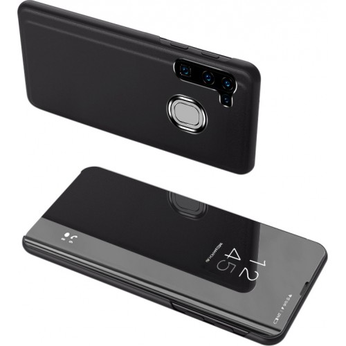 Powertech Clear View Book Πλαστικό Μαύρο (Galaxy A21s)