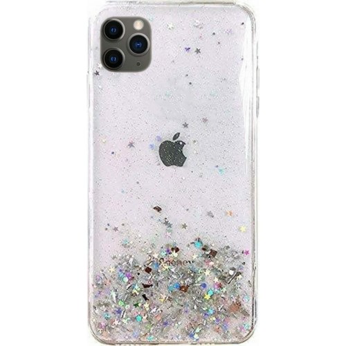 Wozinsky Star Glitter Back Cover Σιλικόνης Διάφανο (iPhone 11 Pro)
