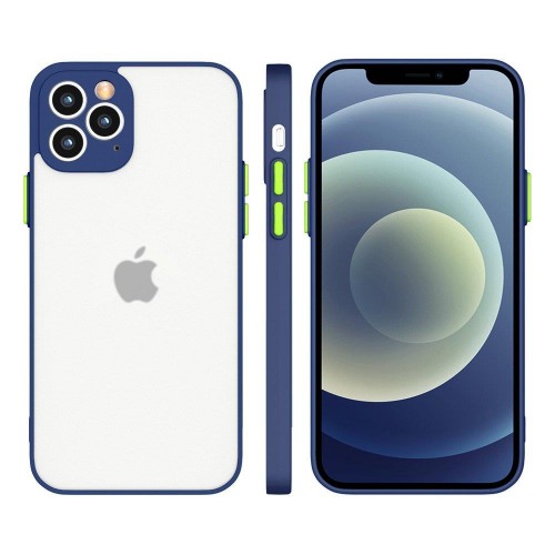 Hurtel Milky Back Cover Σιλικόνης Σκούρο Μπλε (iPhone X/Xs) Hurtel Milky Back Cover Σιλικόνης Σκούρο Μπλε (iPhone X/Xs)