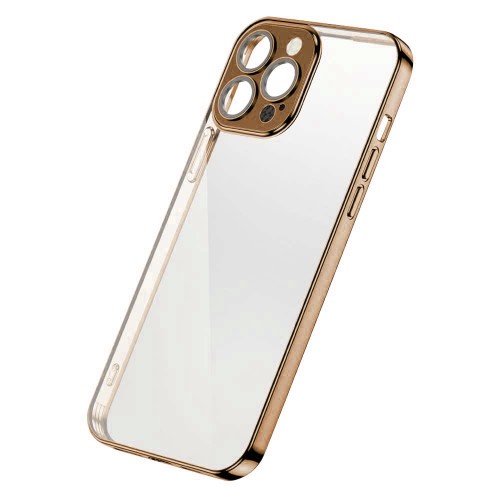 Joyroom Chery Mirror Electroplated Back Cover Πλαστικό Χρυσό (iPhone 13 Pro)