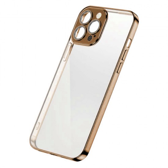 Joyroom Chery Mirror Electroplated Back Cover Πλαστικό Χρυσό (iPhone 13 Pro)