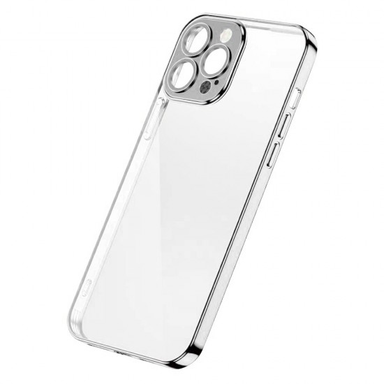 Joyroom Chery Mirror Electroplated Back Cover Πλαστικό Ασημί (iPhone 13 Pro)