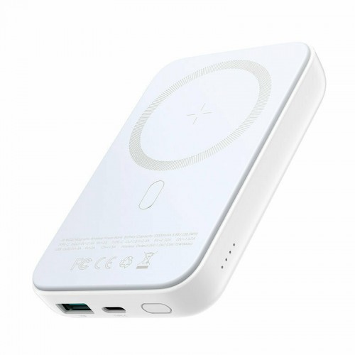 Joyroom Power Bank JR-W020 10000mAh με Γρήγορη Φόρτιση και USB-C Λευκό