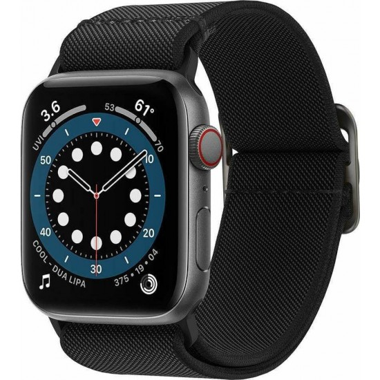 Spigen Fit Lite Λουράκι Υφασμάτινο Μαύρο (Apple Watch 38/40/41mm)