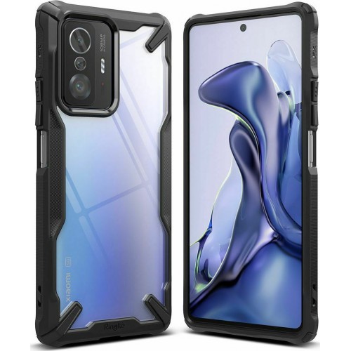 Ringke Fusion X Back Cover Πλαστικό Ανθεκτική Μαύρο (Xiaomi 11T / 11T Pro)
