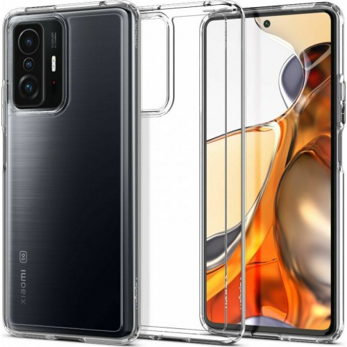 Spigen Ultra Hybrid Back Cover Σιλικόνης Crystal Clear (Xiaomi 11T / 11T Pro)