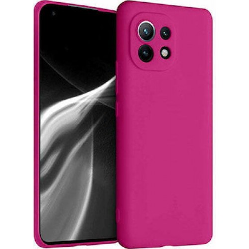 Xiaomi Mi 11 Lite / Mi 11 Lite 5G Θήκη σιλικόνης TPU - Φούξια Xiaomi Mi 11 Lite / Mi 11 Lite 5G Θήκη σιλικόνης TPU - Φούξια
