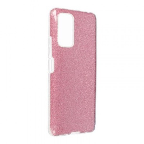 Glitter Case Shining Cover Για Xiaomi Redmi Note 10 5G / POCO M3 Pro ροζ