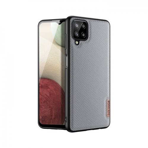 Dux Ducis Fino Back Cover Σιλικόνης / Υφασμάτινο Crystal Blue (Galaxy A12)