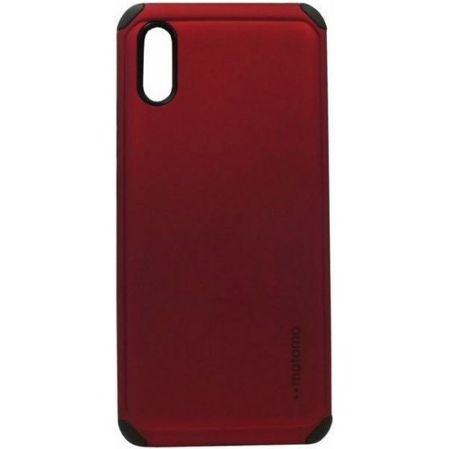 Θήκη Motomo Tough Armor για Xiaomi Redmi 9A - Χρώμα: Κοκκινο