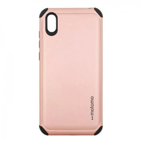Θήκη Motomo Tough Armor για Xiaomi Redmi 9A - Χρώμα: Χρυσό Ροζ