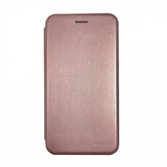 Oem Θήκη Βιβλίο Magnetic Για Samsung Galaxy S22 Plus Ροζ Χρυσο 