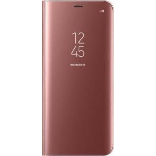 Clear View Book Ροζ Χρυσο (Clear View Book Pink Gold (Redmi 9)) Clear View Book Ροζ Χρυσο (Clear View Book Pink Gold (Redmi 9))