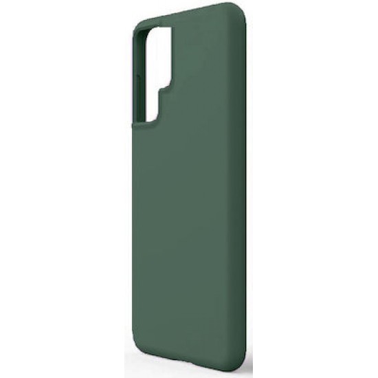 Samsung Galaxy S22 Silky και Soft Touch Finish TPU Πίσω θήκη σιλικόνης Πράσινο (oem)